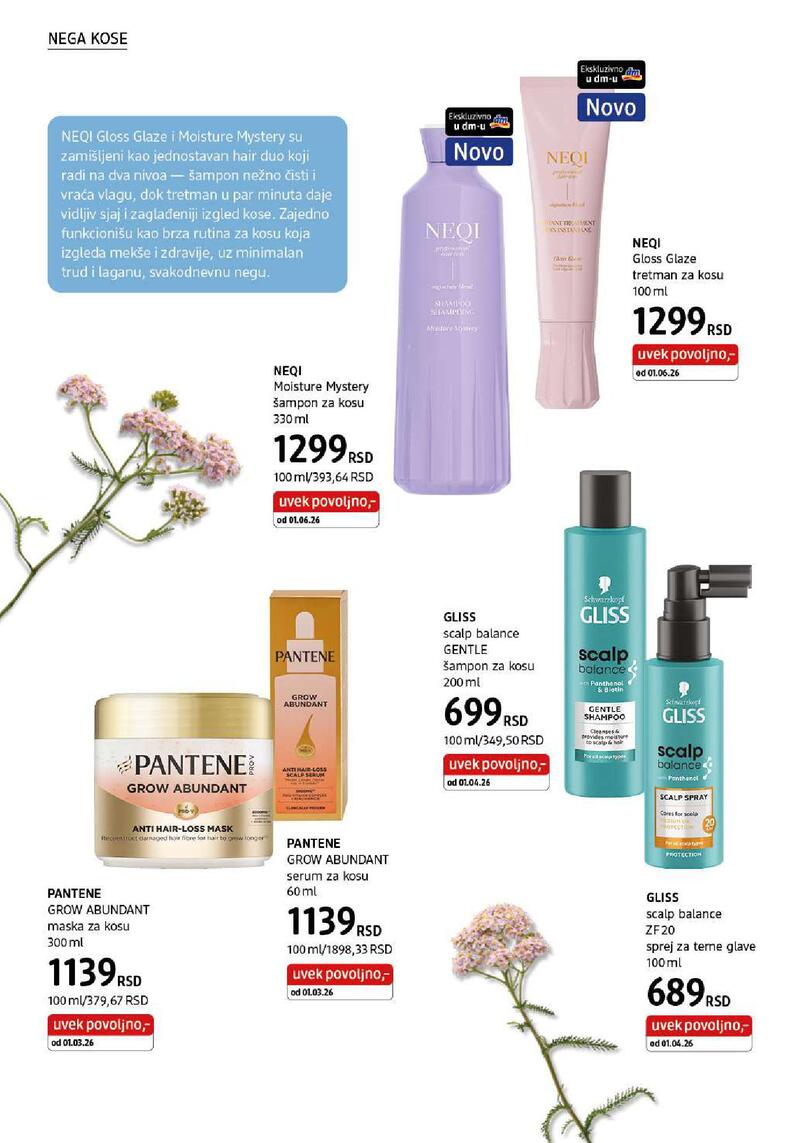 DM Drogerie katalog akcija