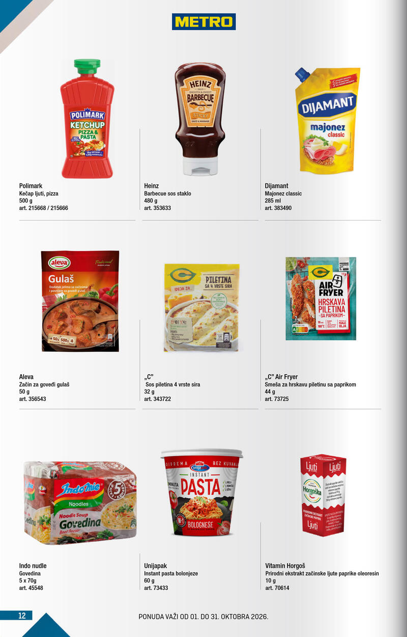 Metro katalog - Kupi više plati manje