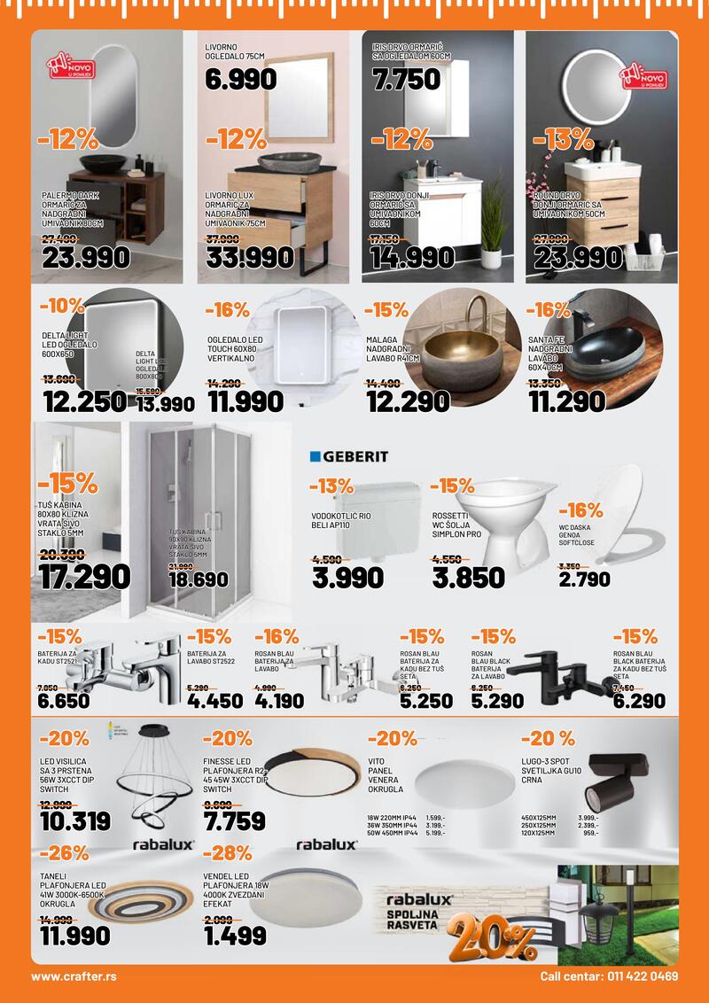 Crafter akcijski katalog