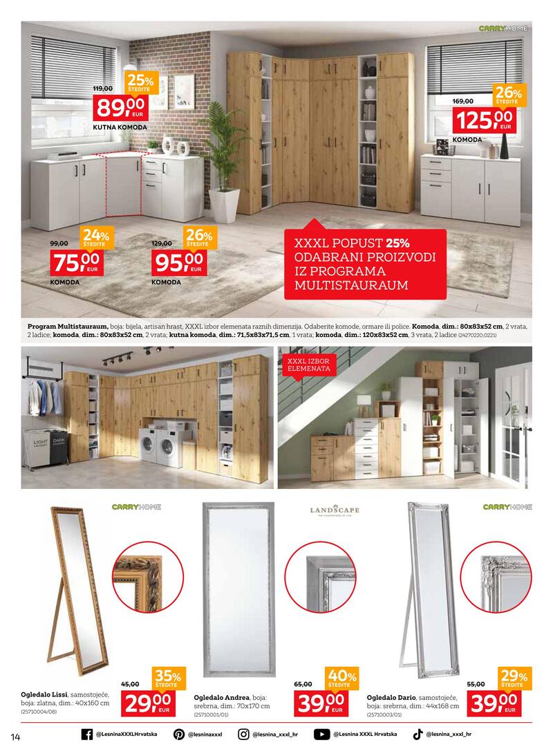Lesnina XXXL katalog akcija