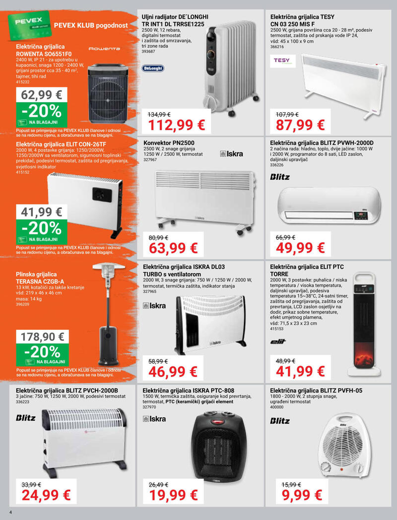 Pevex katalog - Mjesečna akcija