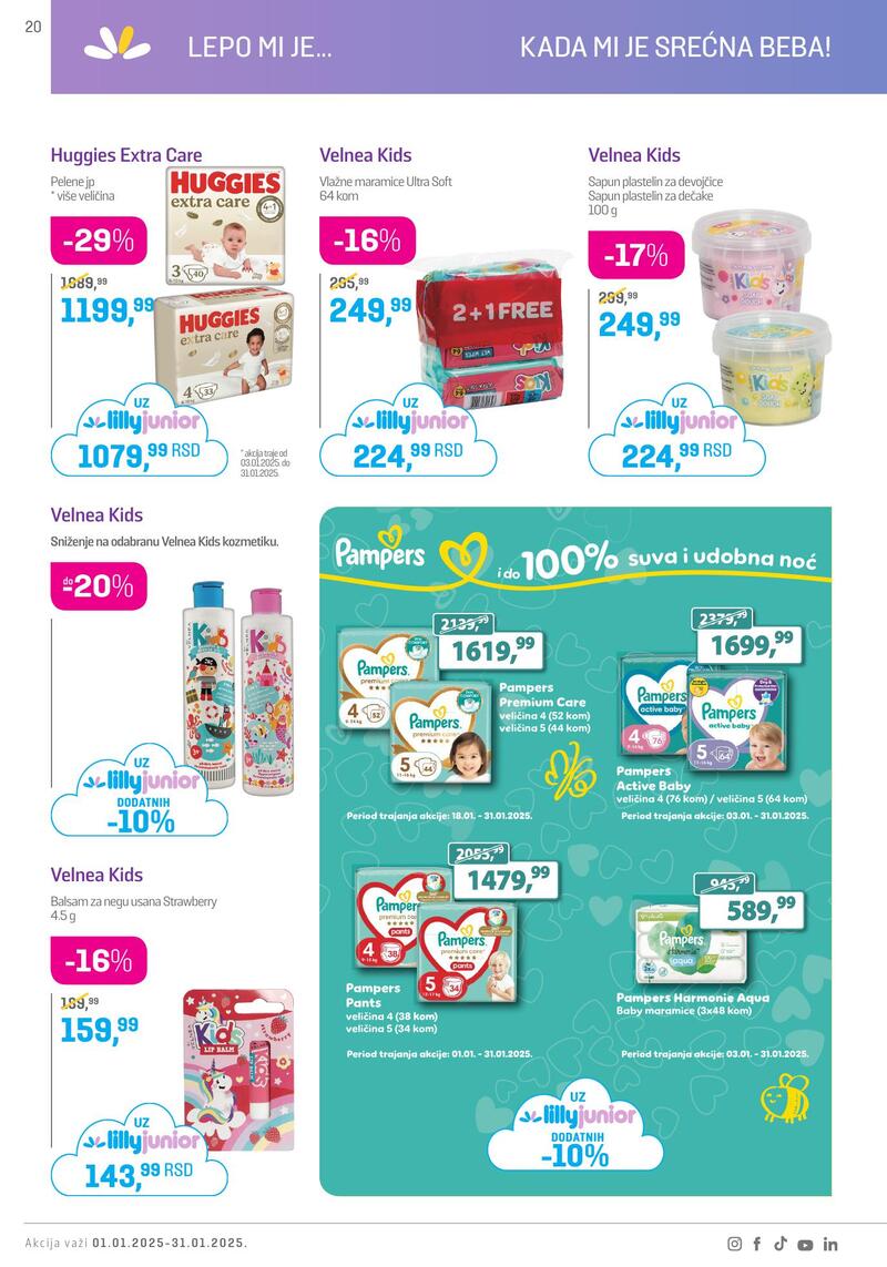 Lilly Drogerie katalog akcija