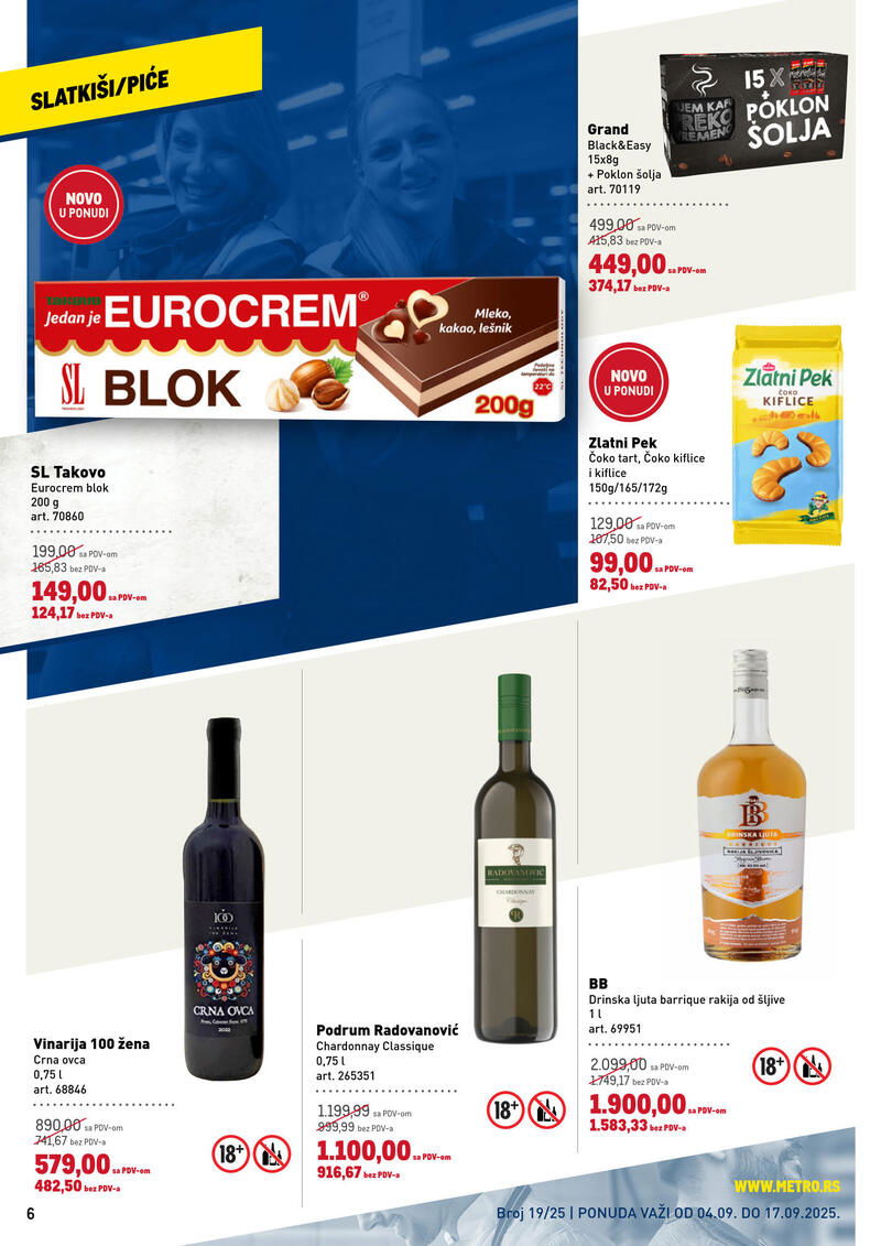 Metro katalog hrana