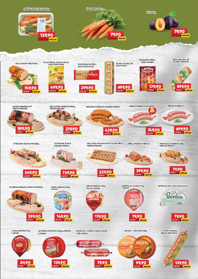 Medius katalog akcija