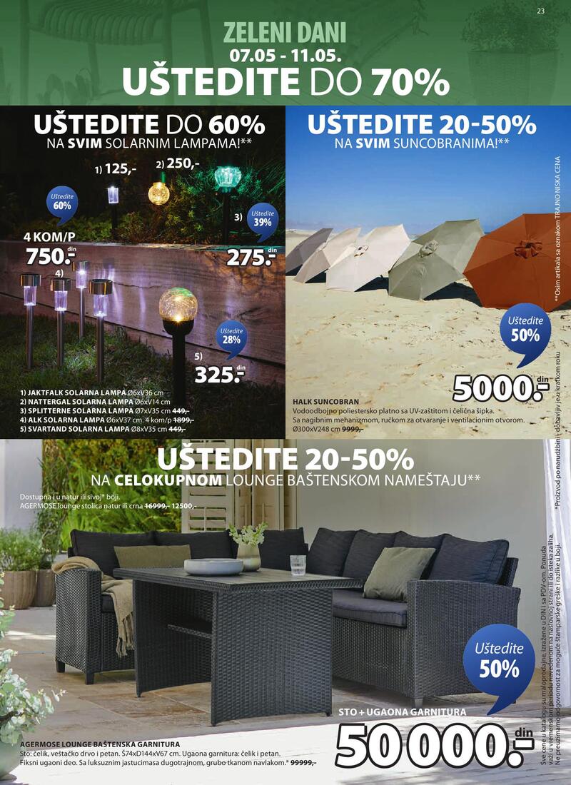 JYSK katalog nameštaj