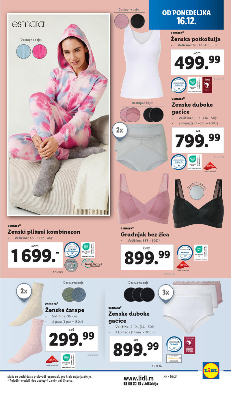 Lidl katalog akcija neprehrana