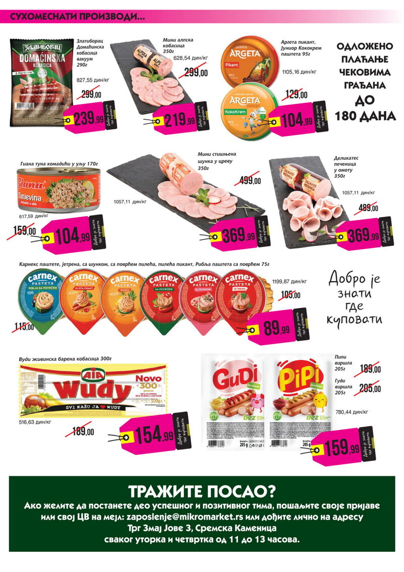 Mikromarket katalog akcija