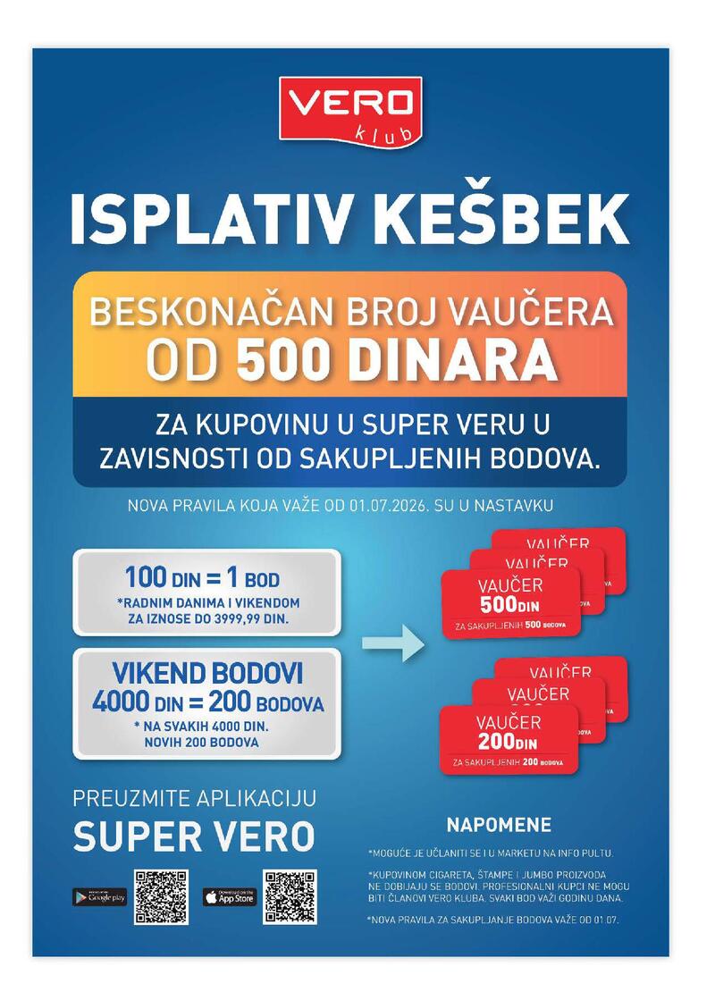 Super Vero katalog akcija