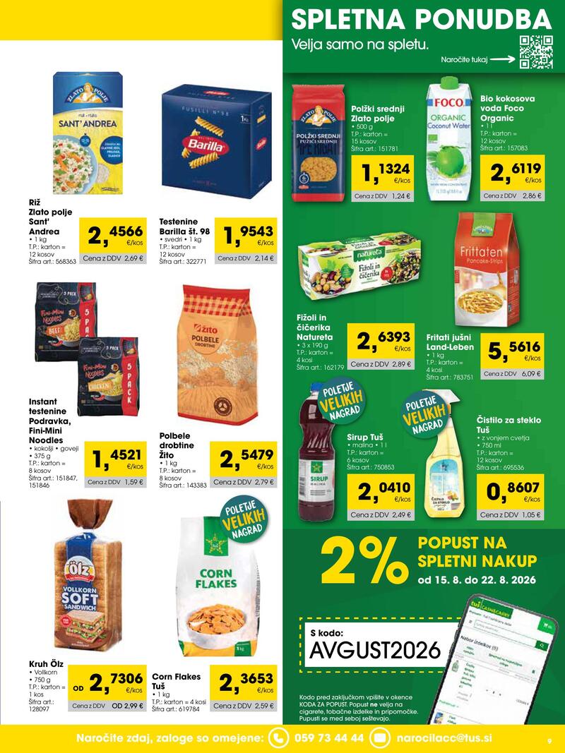 Tuš Cash & Carry trgovec