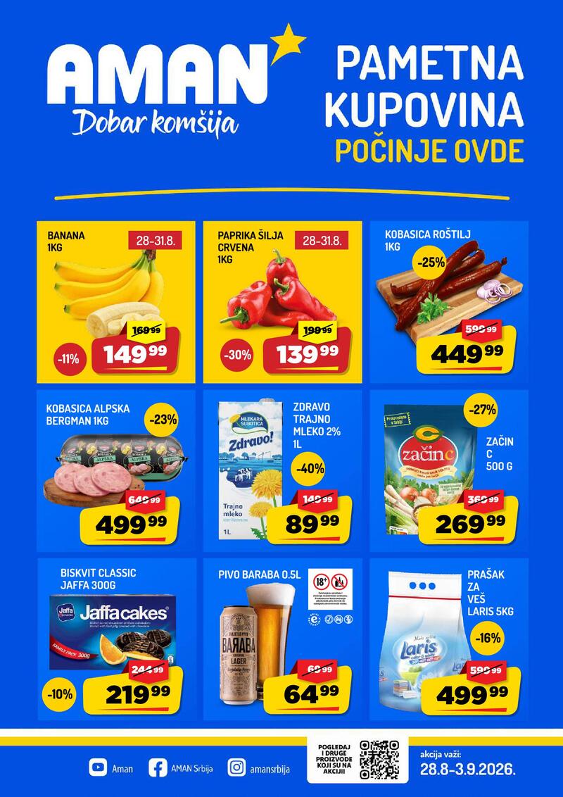 Aman katalog akcija Nedeljna akcija