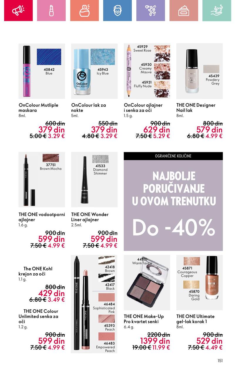 Oriflame katalog akcija