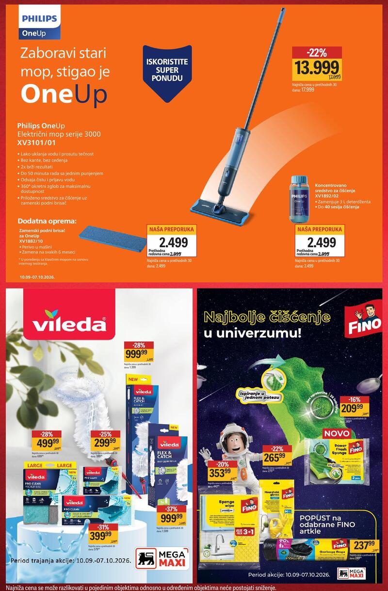 Mega Maxi katalog - Jesenje čišćenje