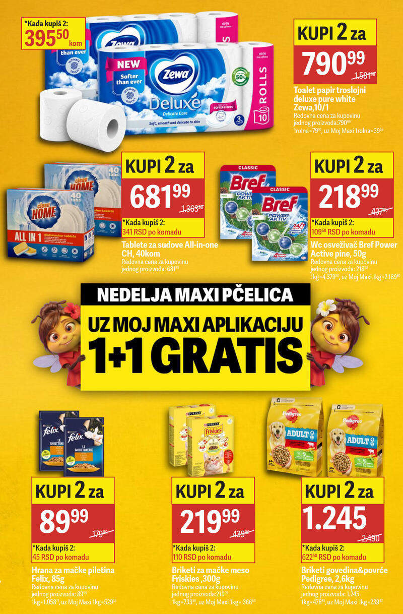 Maxi katalog – Nedeljna akcija