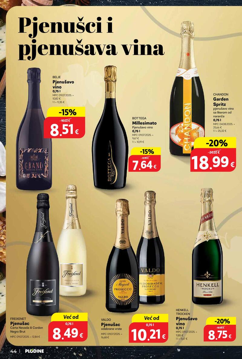 Plodine katalog vina i delicije