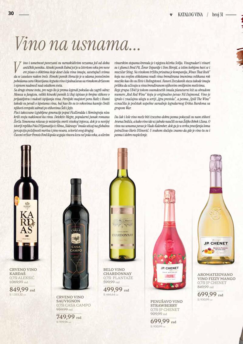 Idea katalog vina