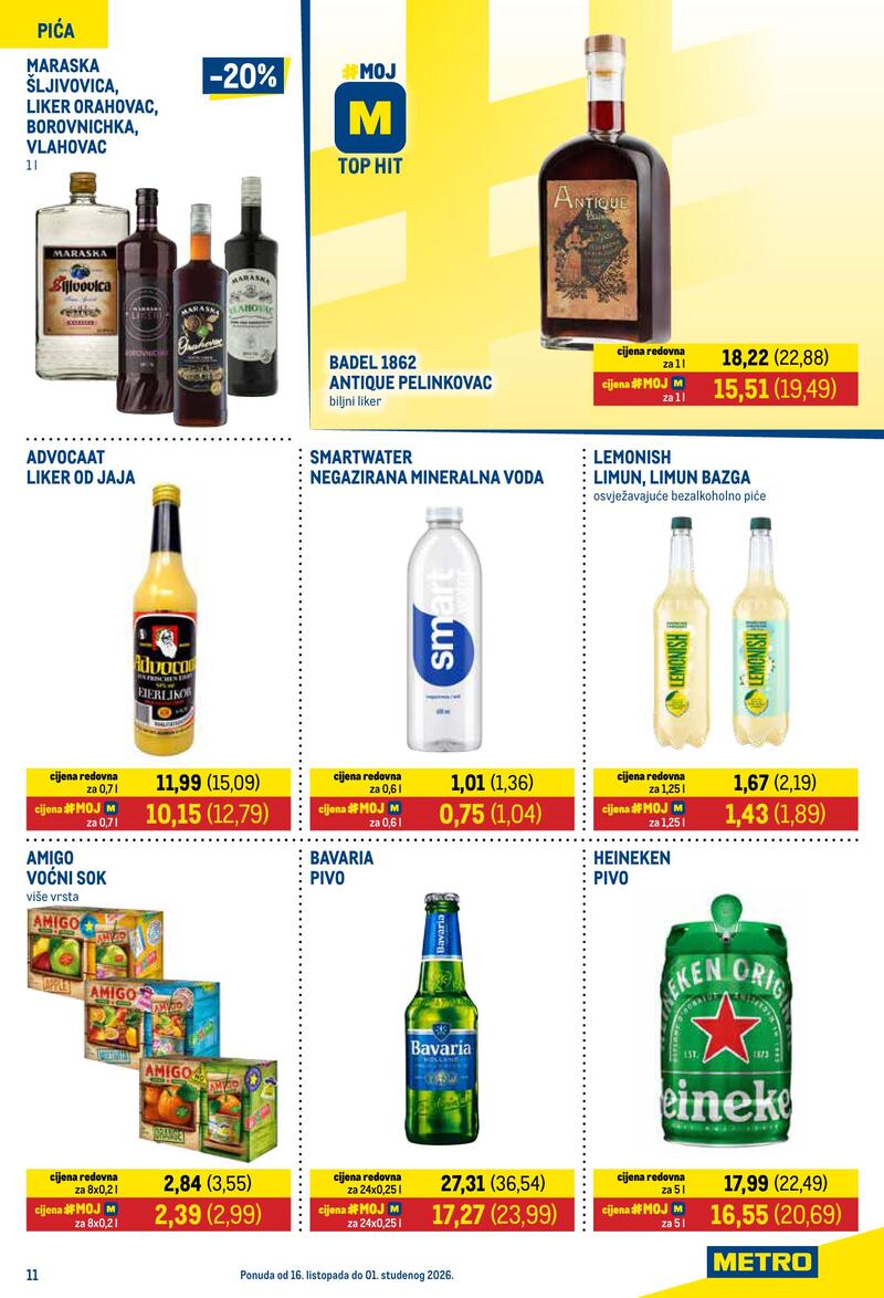 Metro katalog - Prehrana i neprehrana