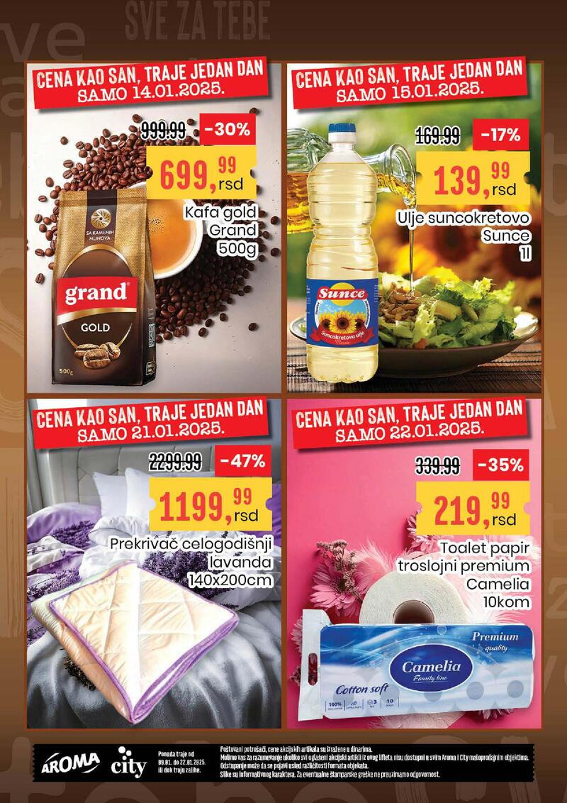 Aroma Market katalog akcija