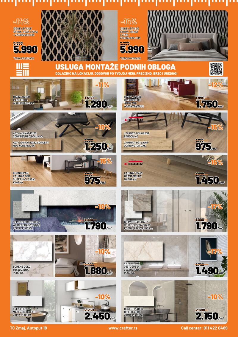 Crafter akcijski katalog