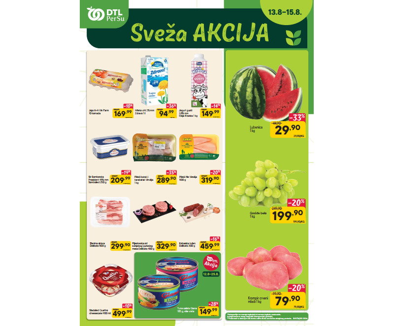 PerSu katalog akcija Sveža akcija
