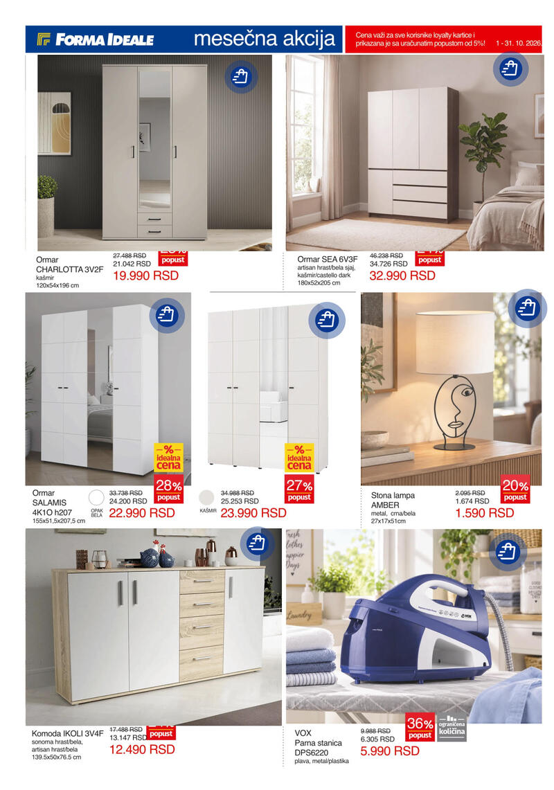 Forma Ideale katalog - Mesečna akcija