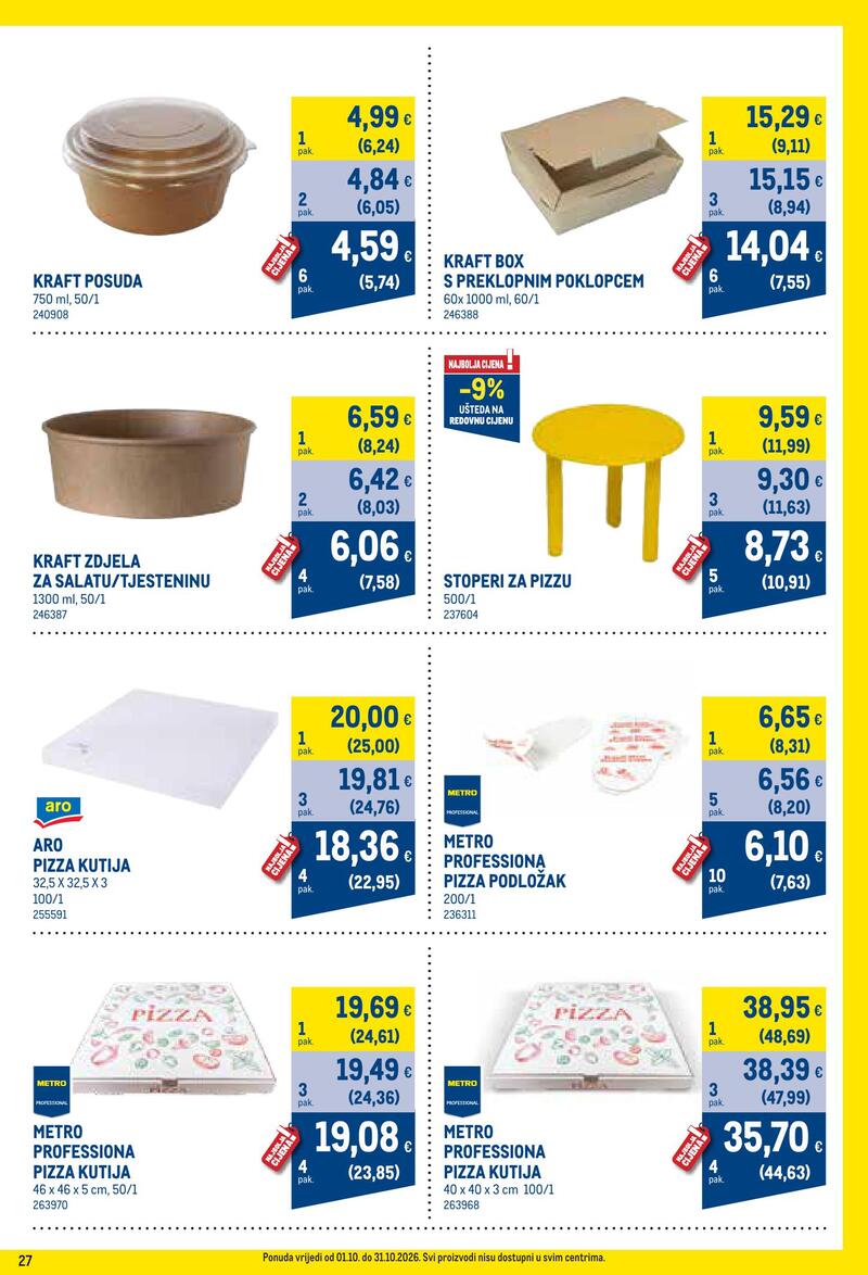 Metro katalog - Profi cijena