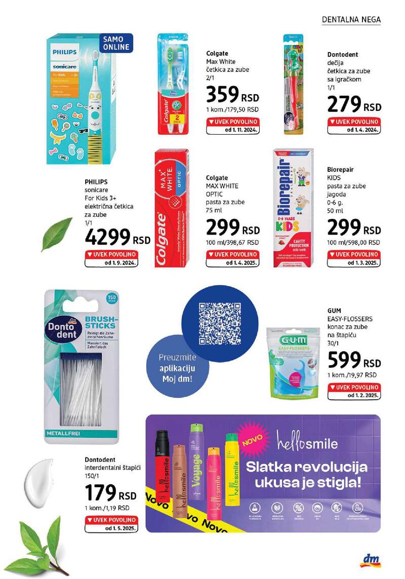 DM Drogerie katalog akcija