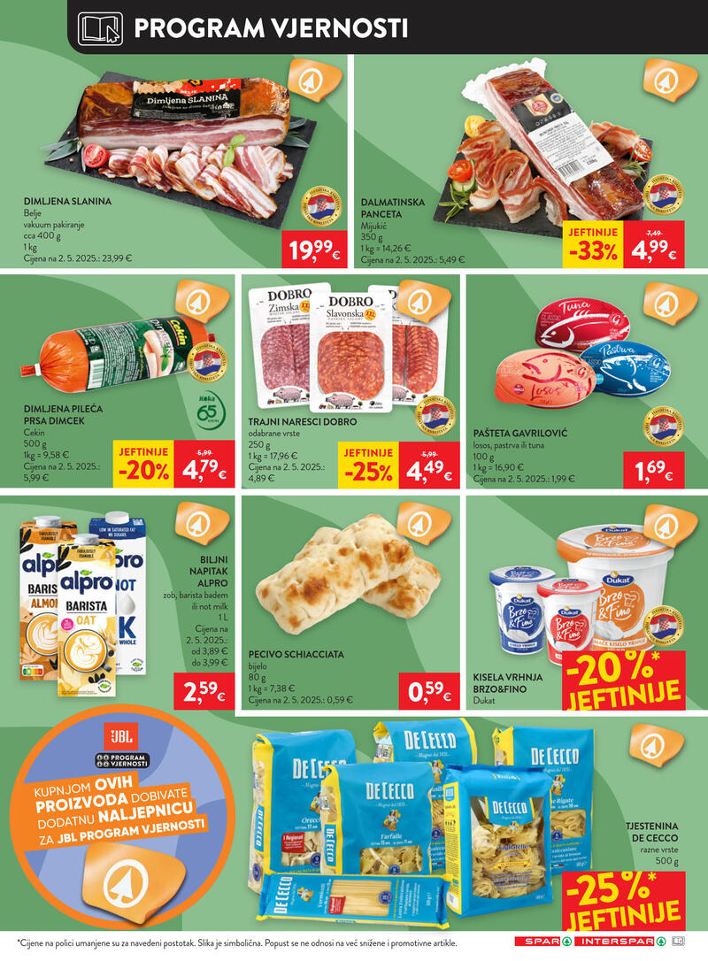 Spar kataloška akcija