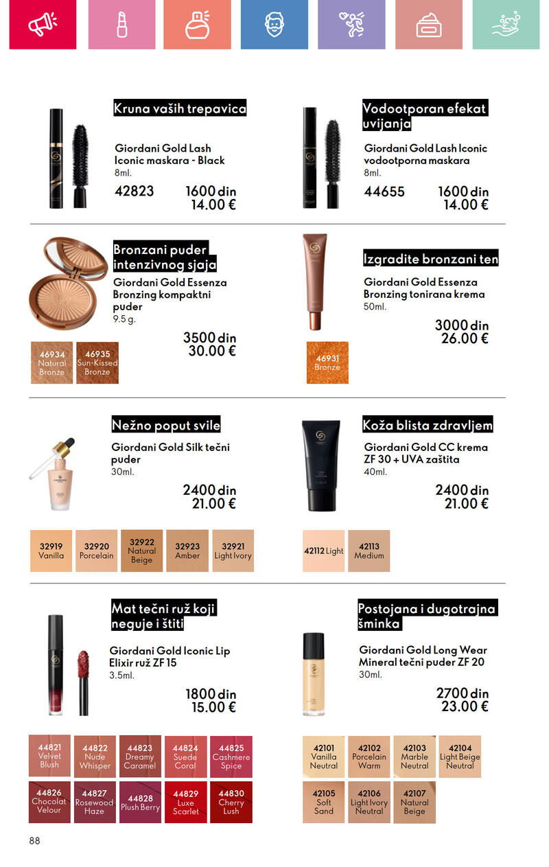 Oriflame katalog akcija