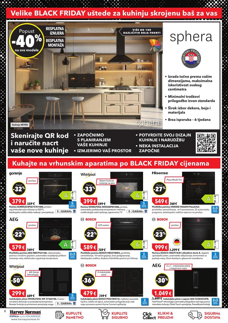 Harvey Norman katalog - Rane Black Friday uštede