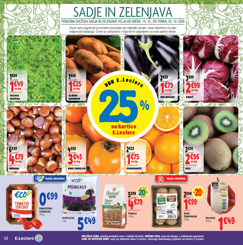 E.Leclerc katalog - Dvotedenska akcija