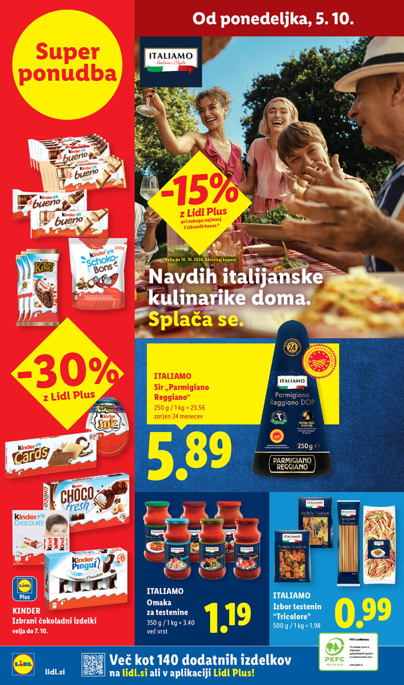 Lidl katalog - Tedenska akcija