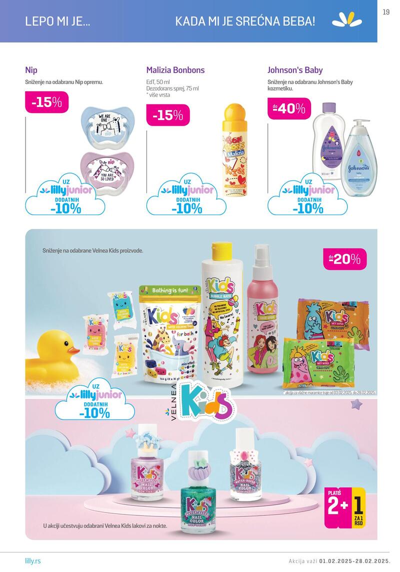 Lilly Drogerie katalog akcija