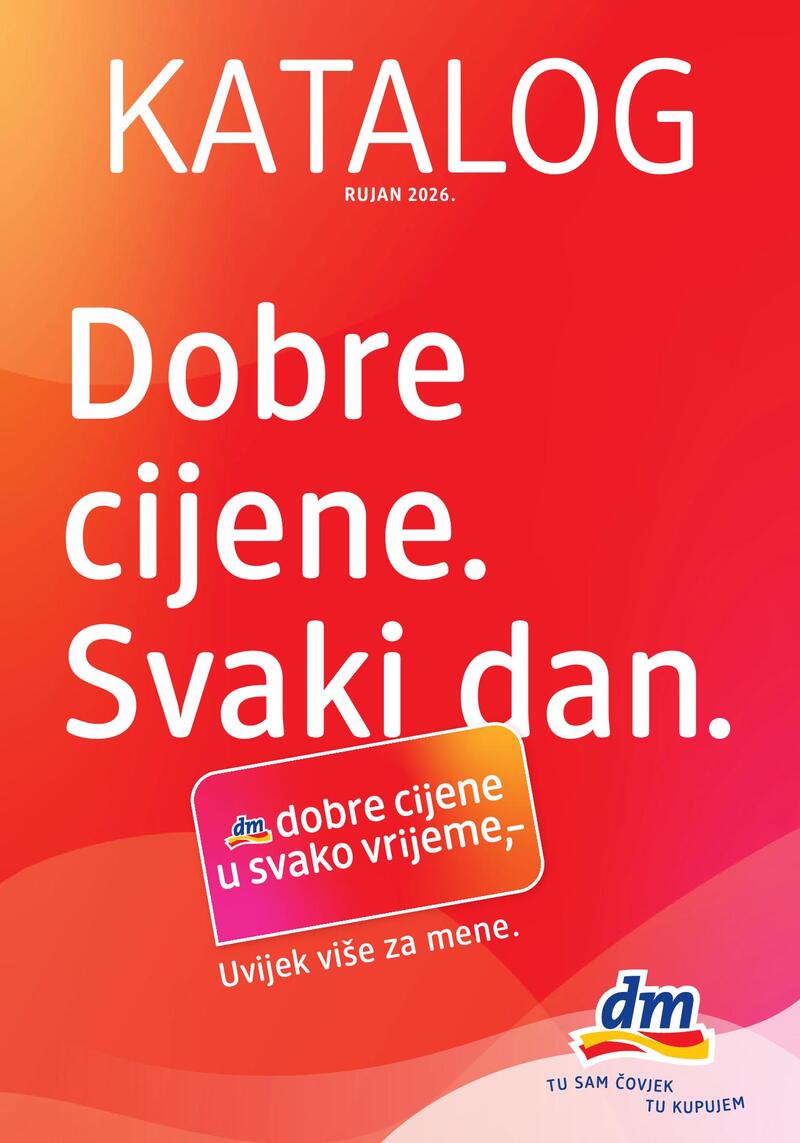 DM mjesečni katalog