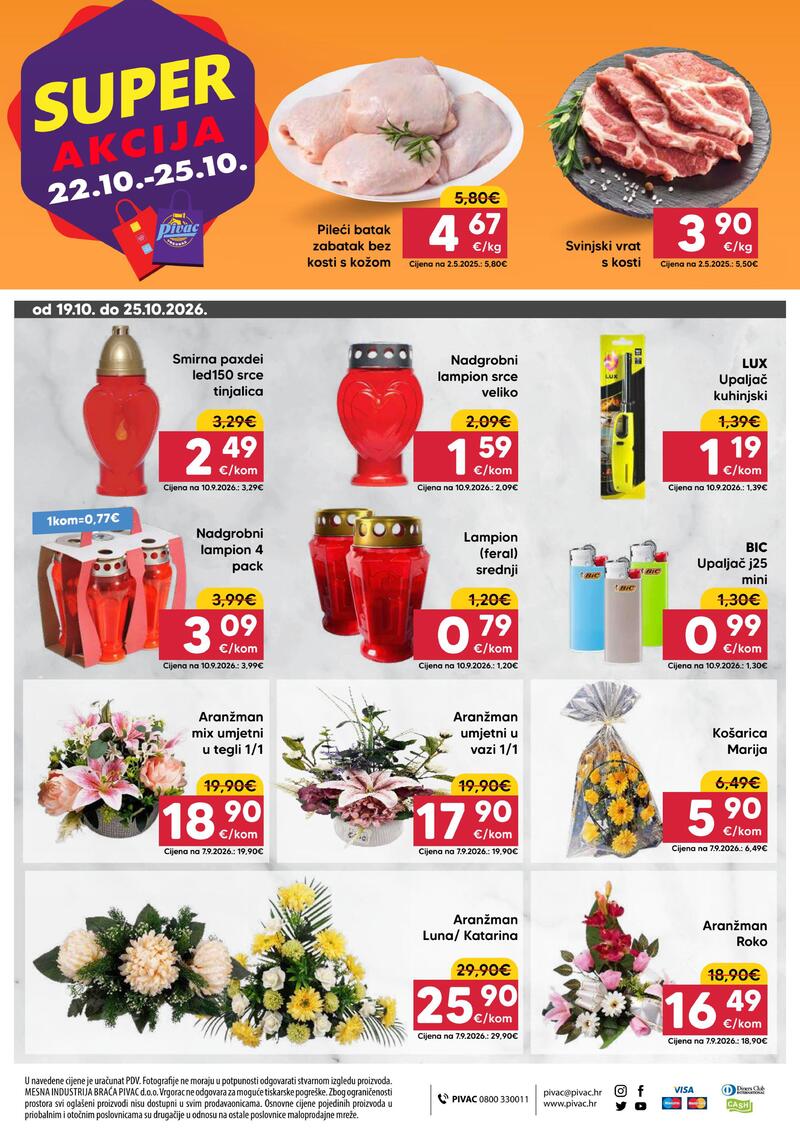 Pivac katalog - Tjedna akcija