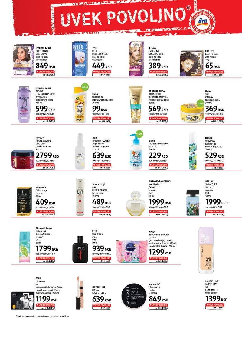 DM Drogerie katalog super cene