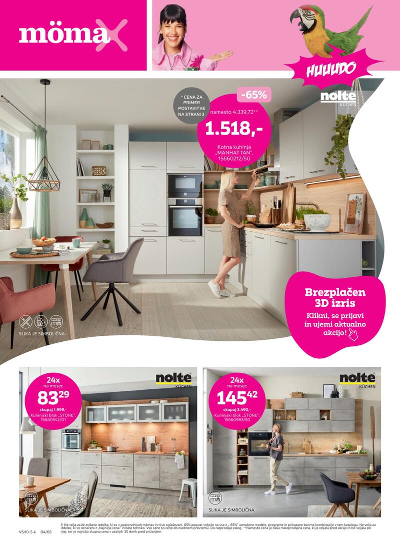 Mömax kuhinje katalog