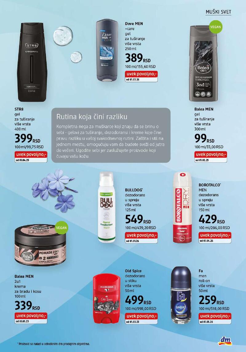 DM Drogerie katalog akcija