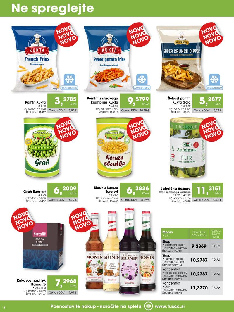 Tuš Cash & Carry katalog - Gostinec