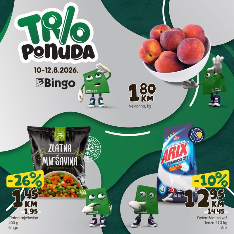 Bingo Trio ponuda