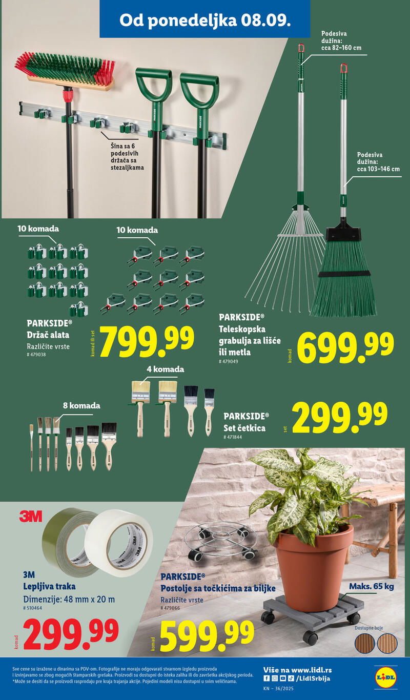 Lidl katalog akcija neprehrana