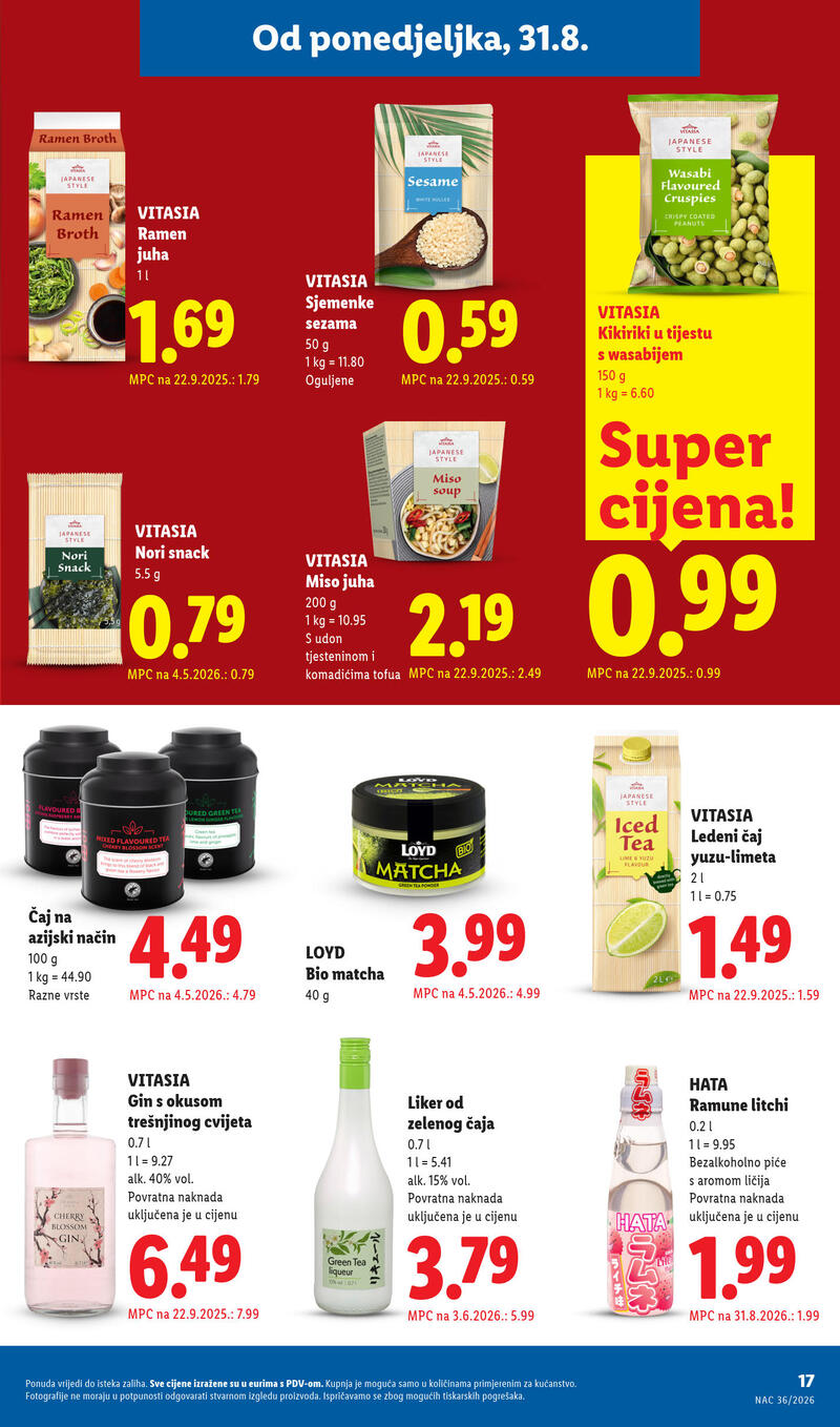 Lidl kataloška akcija