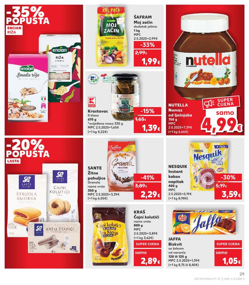 Kaufland kataloška akcija