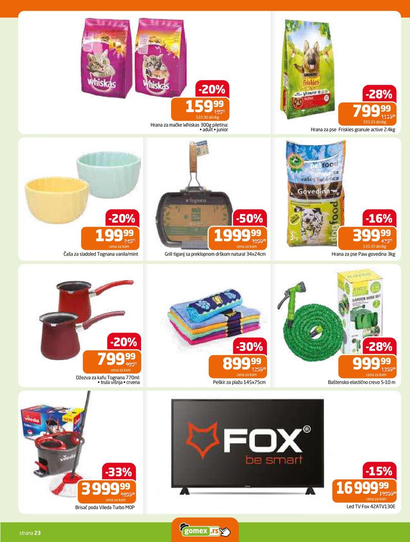 Gomex katalog nedeljna top ponuda
