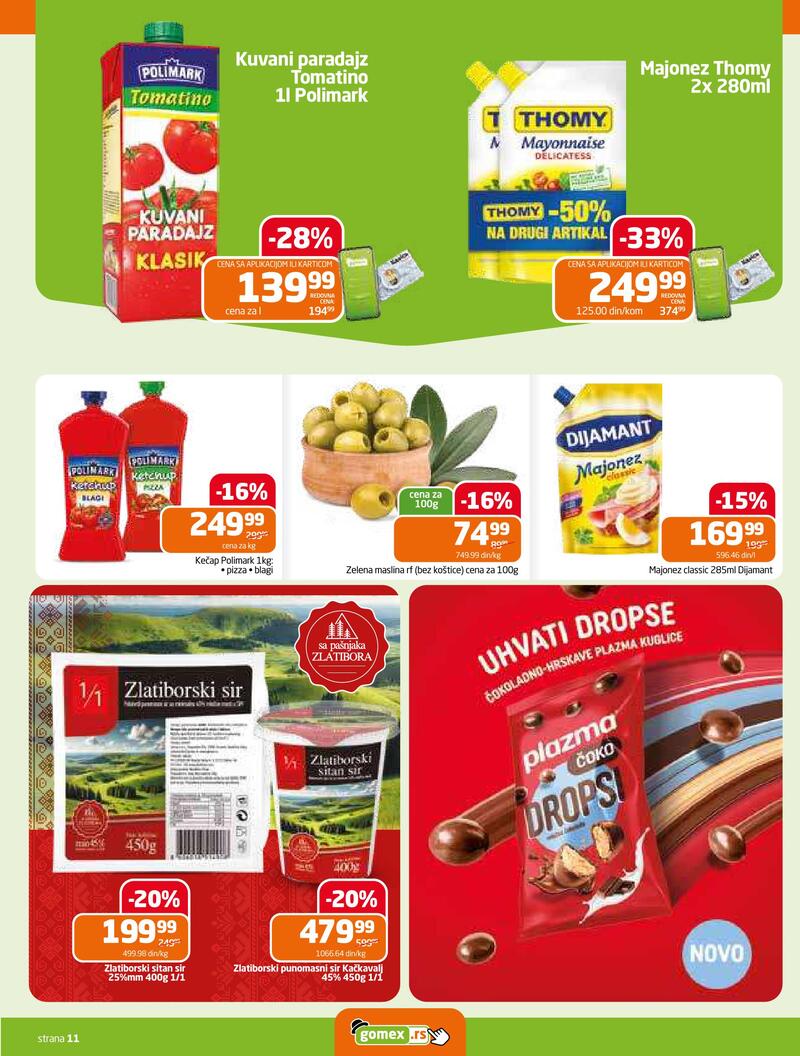 Gomex katalog nedeljna top ponuda
