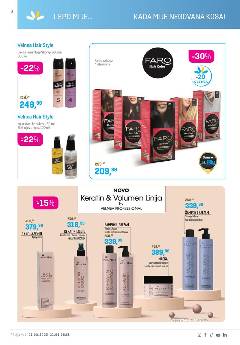 Lilly Drogerie katalog akcija