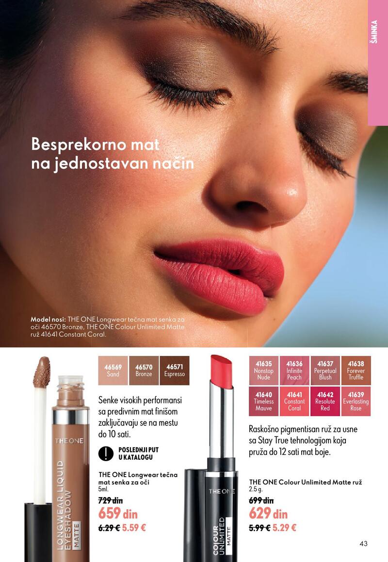 Oriflame katalog akcija