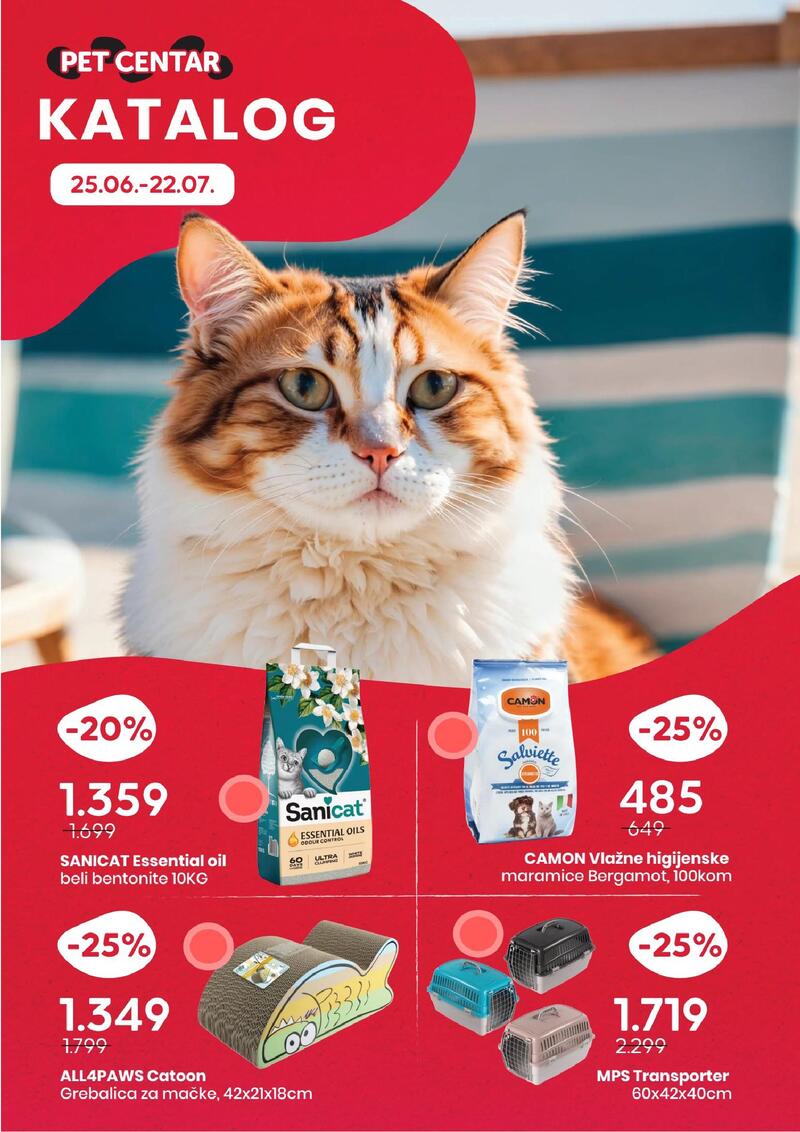 Pet centar katalog akcija Wow popust