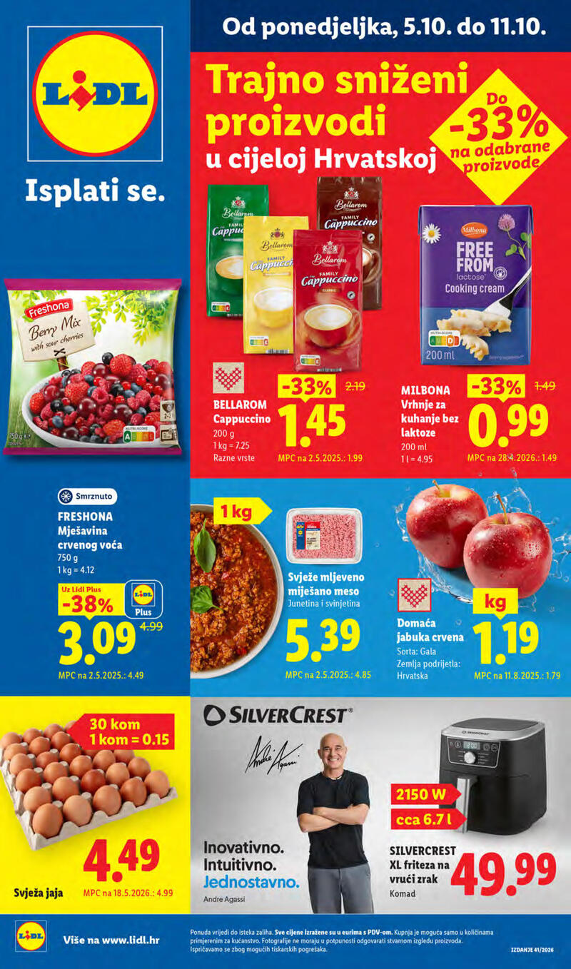 Lidl katalog akcija Tjedna akcija
