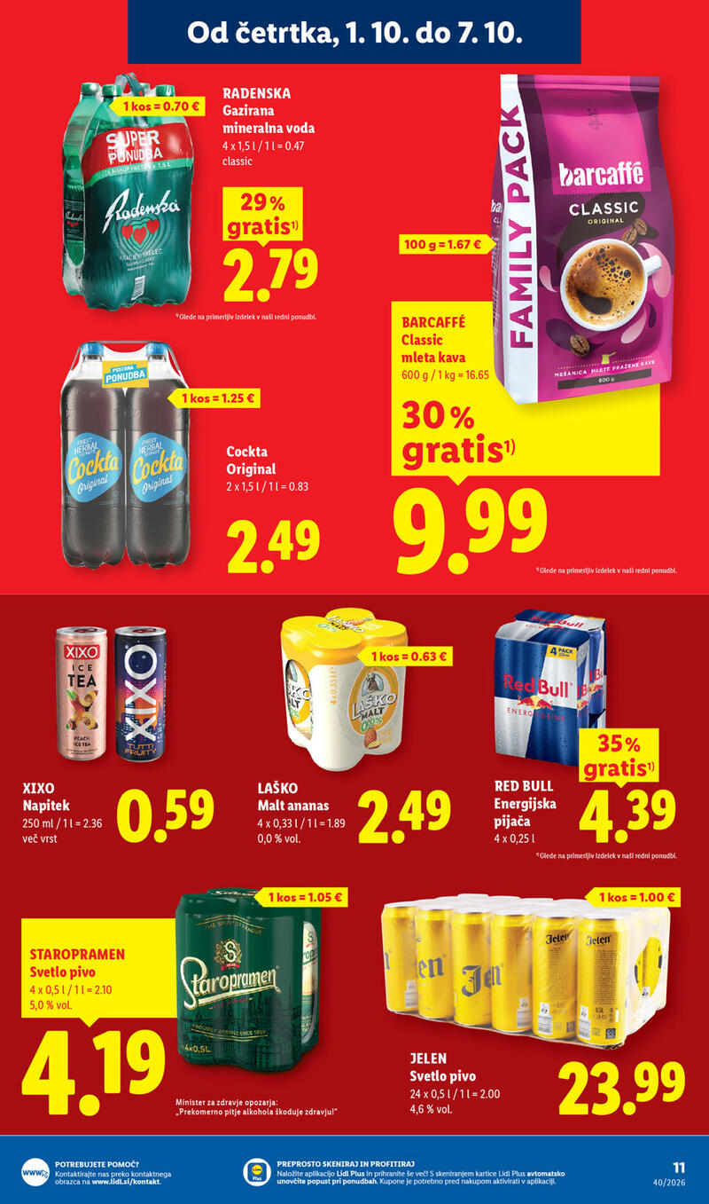 Lidl katalog - Tedenska akcija