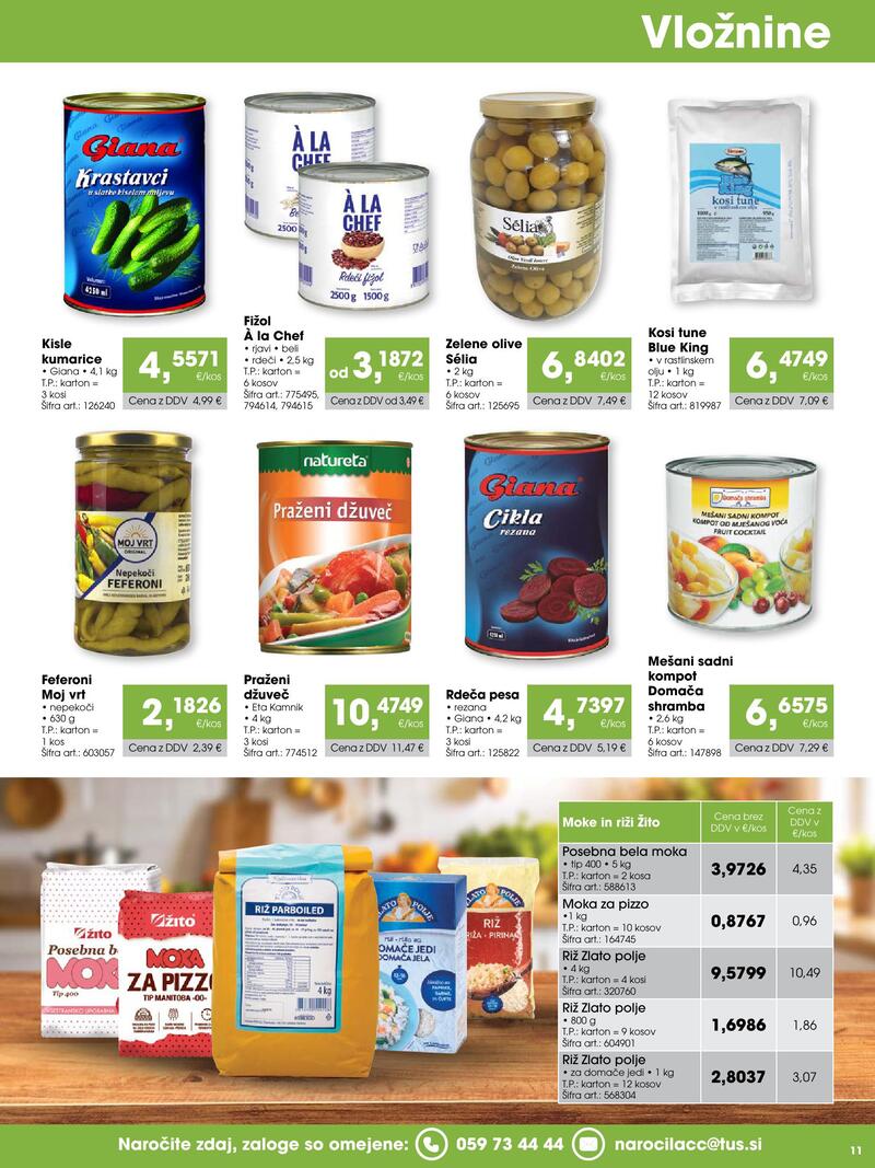 Tuš Cash & Carry katalog - Gostinec